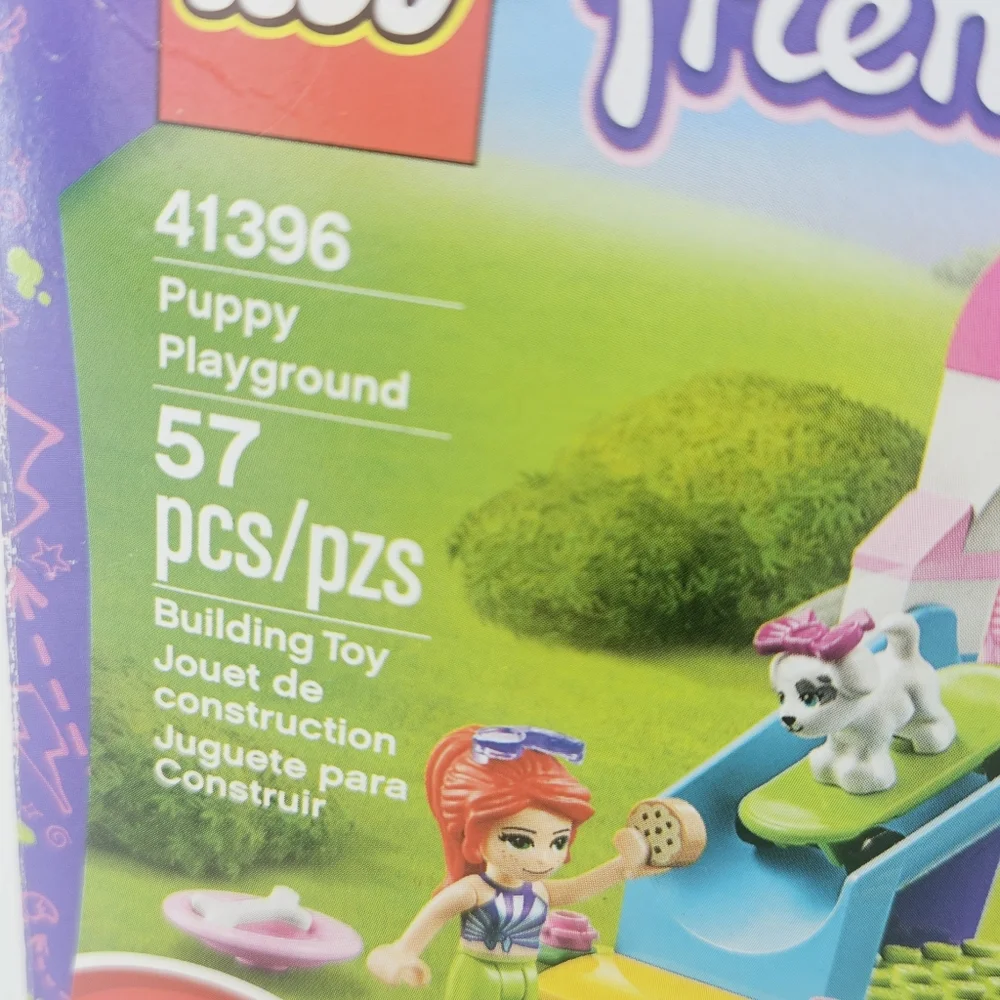 LEGO Friends Puppy Playground 41396 Retired Set Complete 57 Pieces